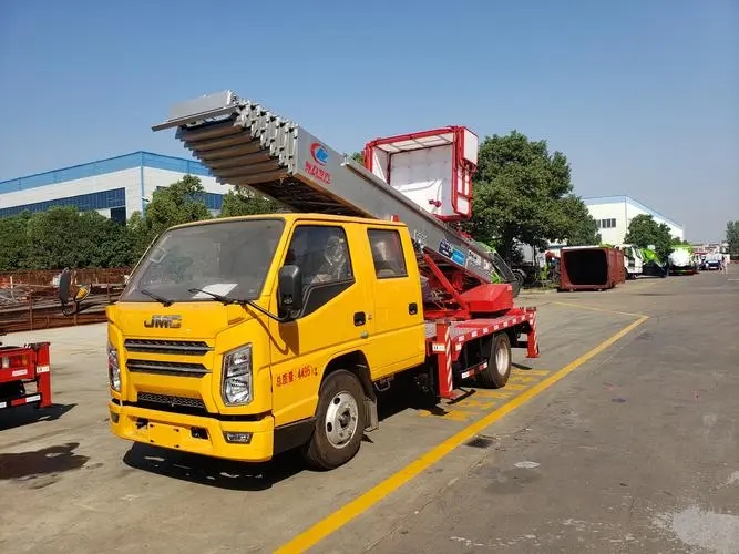 洪雅附近云梯车出租 砂石搬运